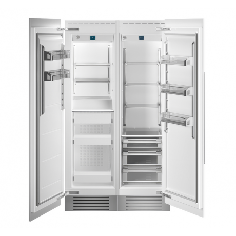BERTAZZONI LFL6060UBPTT Εντοιχιζόμενος Ψυγειοκαταψύκτης SideBySide 120cm Λευκό